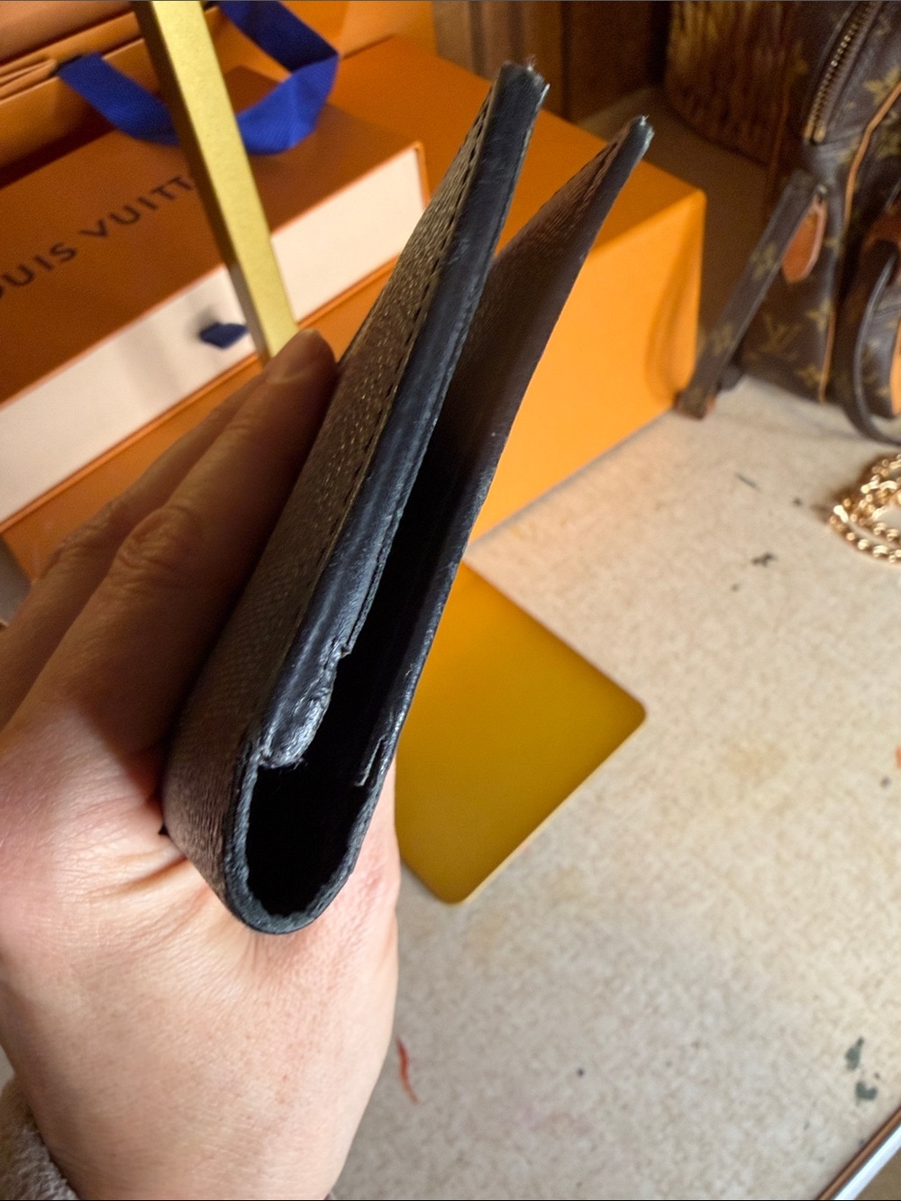 Louis Vuitton Black Damier Graphite Wallet - Picture 11 of 14